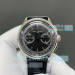 Swiss 7750 Reissue Vacheron Constantin Patrimony Black Dial Automatic Watch 